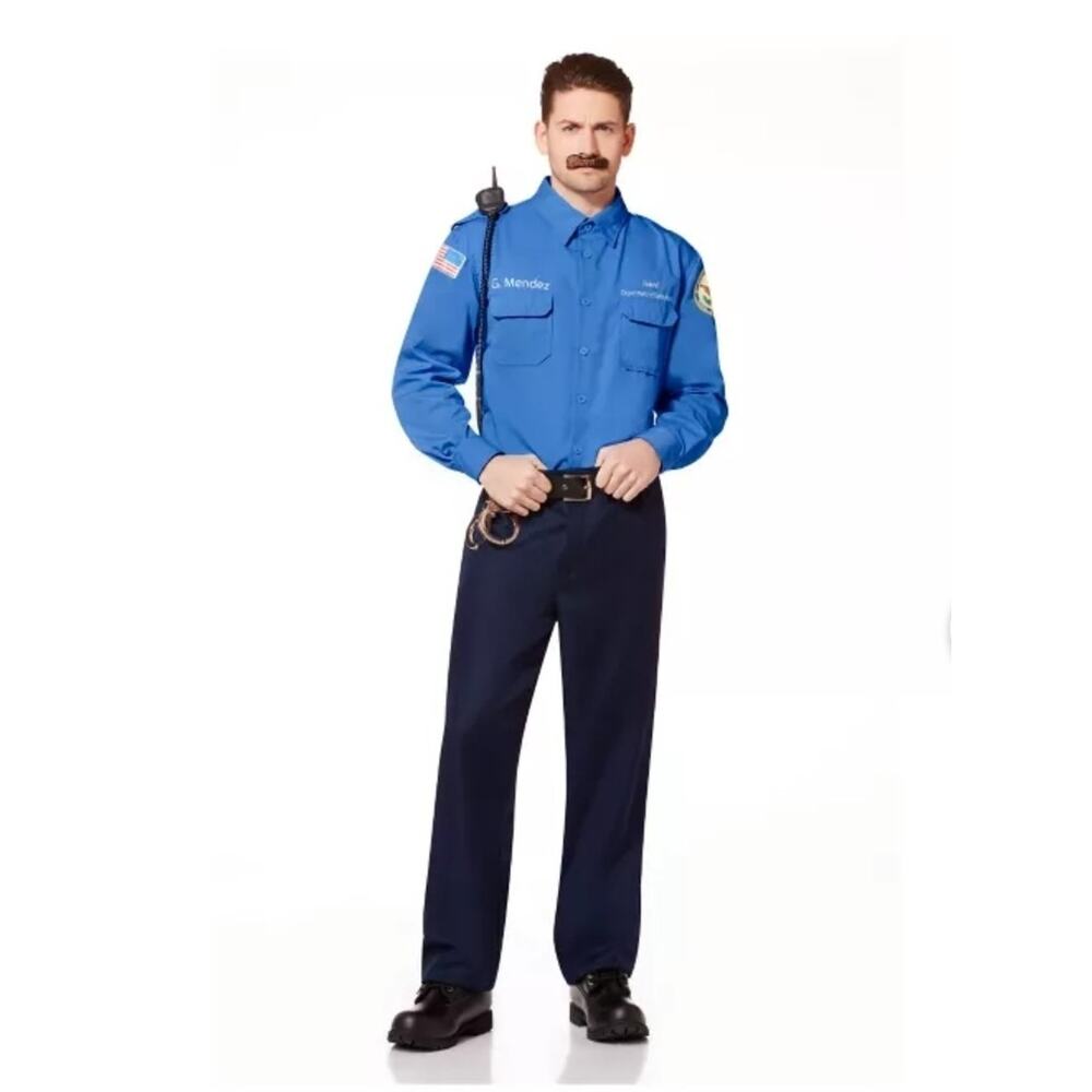 Spirit Halloween Adult M Police Officer Costume Orange Is The New Black